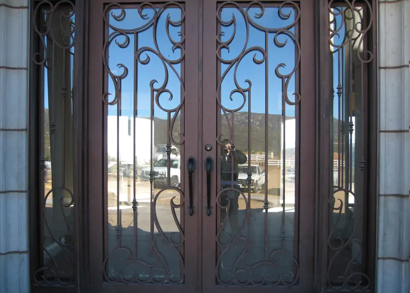 Wrought Iron Security Doors