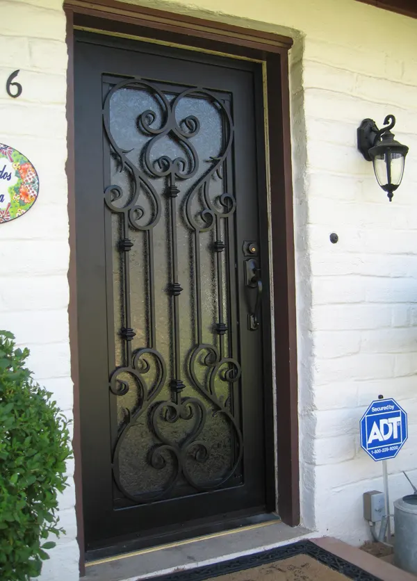 Ornamental Iron Security Doors