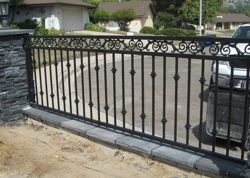 Residential, Commercial Iron Fence
