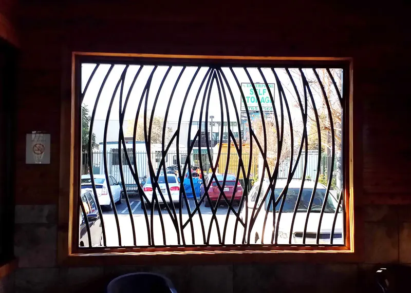 Santa Ana Window Bars Frame