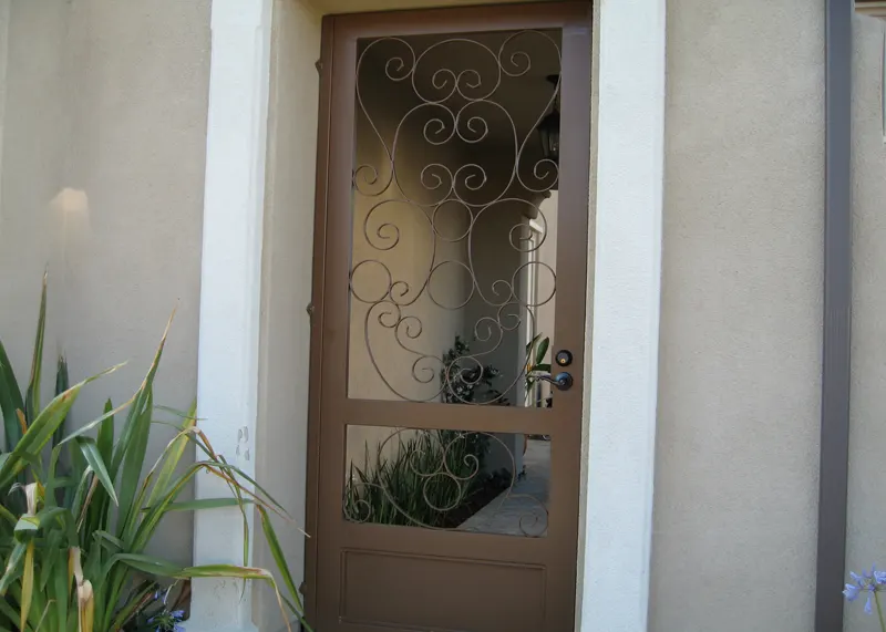 Lake Forest Iron Front Entry Door