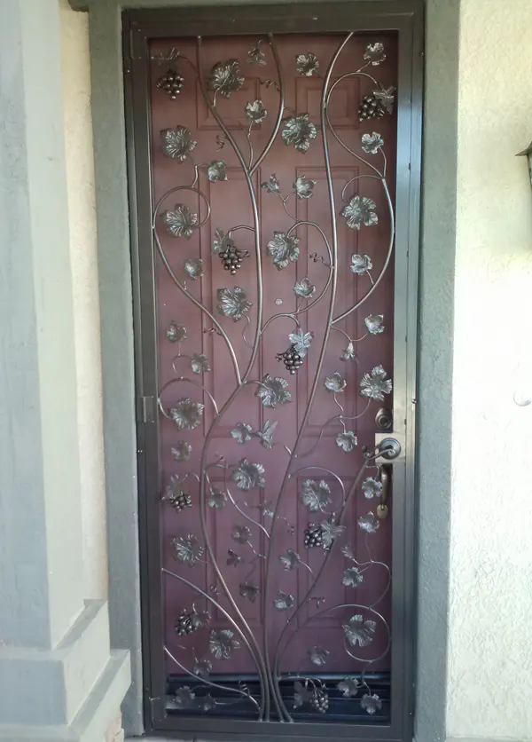 Custom Iron Decorative Screen Doors Westminster