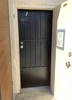 Iron Security Door for Restaurant Claremont CA