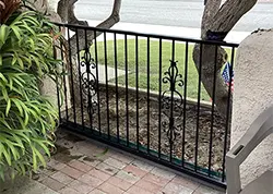 Decortive Guardrail for front proch Fountain Valley CA