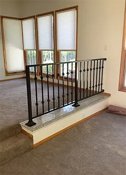Iron Guardrail for inside of home Orange CA
