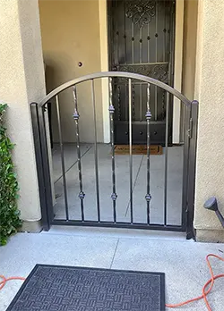Bronze Courtyard Gate Aliso Viejo CA