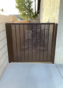 Iron Bronze Side Gate Fontana CA