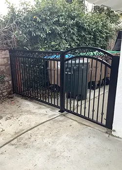 Iron Gate with Side Panel Claremont CA