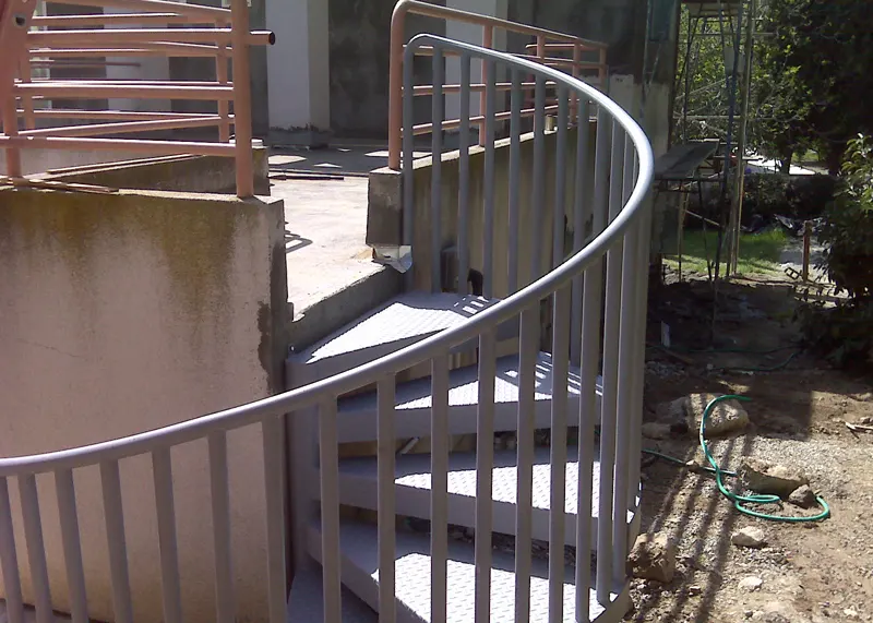 Mission Viejo Outdoor Iron Staircase