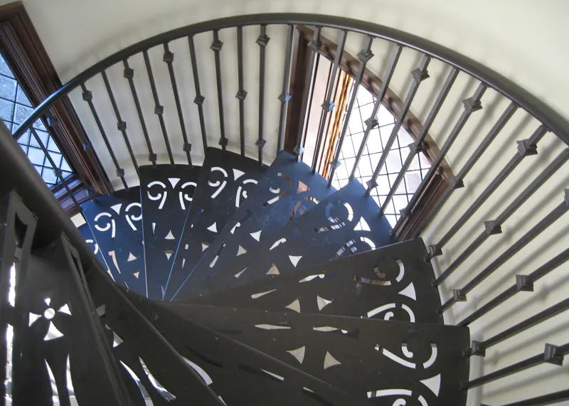 Spiral Staircase Railing Ladera Ranch
